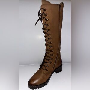 Vintage Foundry‎ Co. Women's Henrietta Tall Boots Women Size 8 Knee High Combat